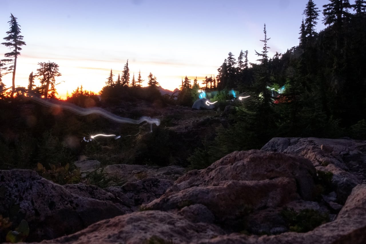 Headlamps for Low-Light Trails